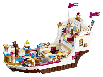  «Конструктор LEGO Disney Princess Королевский праздничный корабль Ариэль 380 деталей (41153)», бренда LEGO - фото №3 - миниатюра
