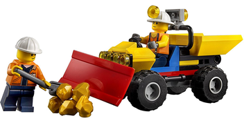  «Конструктор LEGO City Тяжелый горный бур 294 детали (60186)», бренда LEGO - фото №4 - миниатюра