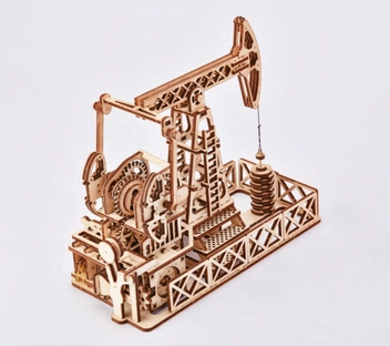  «Механічний 3D-пазл Wood Trick Нафтовишка (13)», бренду Wood Trick - фото №3 - мініатюра