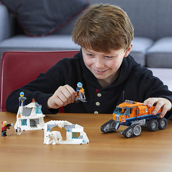  «Конструктор LEGO City Arctic Expedition Грузовик ледовой разведки 322 детали (60194)», бренда LEGO - фото №4 - миниатюра