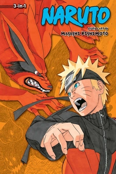 Бумажная книга «Naruto. 3-in-1 Edition. Volume 17», автор Масаси Кисимото - фото №1 - миниатюра