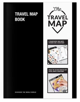  «Планер путешествий 1DEA.me Travel Map Book (TMB)», бренда 1DEA.me - фото №2 - миниатюра