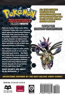 Бумажная книга «Pokemon Adventures. Black and White. Volume 9», автор Хидэнори Кусака - фото №2 - миниатюра