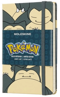  «Карманная записная книжка Moleskine Pokemon Снорлакс Линейка (LEPOMM710SL)», бренда Moleskine - фото №1 - миниатюра