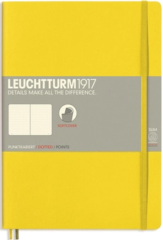 «Записная книжка Leuchtturm1917 желтая (355289)», бренда Leuchtturm1917 - фото №1 - миниатюра