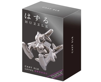  «Металлическая головоломка Hanayama Huzzle 5 Олень (515081)», бренда Hanayama - фото №2 - миниатюра
