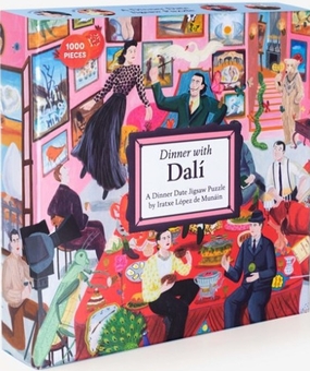 Бумажная книга «Dinner with Dali. A Dinner Date Jigsaw Puzzle» - фото №2 - миниатюра