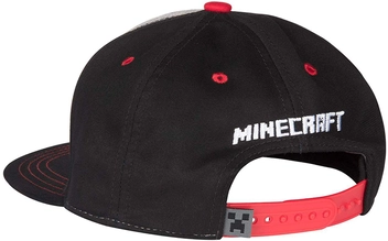  «Бейсболка JINX Minecraft Spider Jockey Snap Back Hat (JINX-7680 BLGR)», бренда JINX - фото №3 - миниатюра