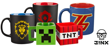  «Кружка JINX Minecraft Creeper Face Plastic 290 мл (JINX-4601)», бренда JINX - фото №4 - миниатюра