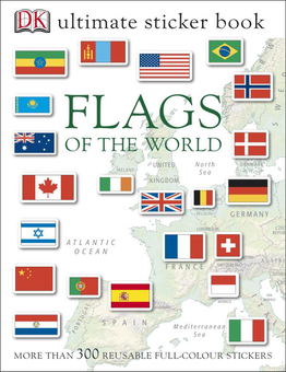 Бумажная книга «Flags of the World Ultimate Sticker Book » - фото №1 - миниатюра