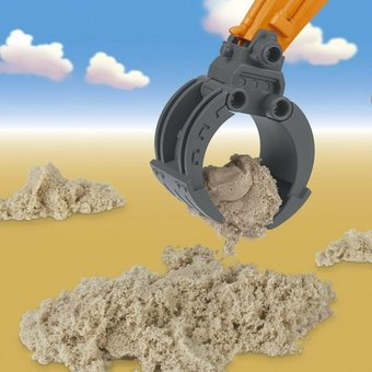 «Набір для творчості Play-Doh з пластиліном Кар'єрний навантажувач (5010993696451)», бренда Hasbro - фото №4 - миниатюра