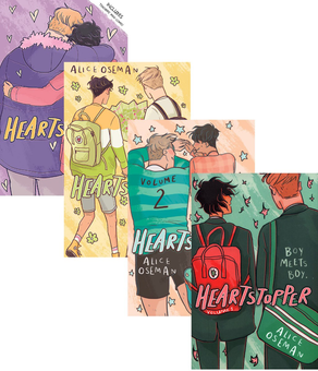 Бумажная книга «Heartstopper (комплект із 4 книг)», автор Элис Осман - фото №1 - миниатюра