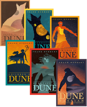Бумажная книга «Dune (комплект із 6 книг)», автор Фрэнк Герберт - фото №1 - миниатюра