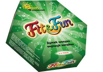  «Настольная игра Thinkers Fit and Fun 4-6 лет (204011)», бренда Thinkers - фото №2 - миниатюра