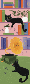 «Закладка для книги «Котенята. Музика» (ЛК000000129)», бренда Люцинка - фото №1 - миниатюра