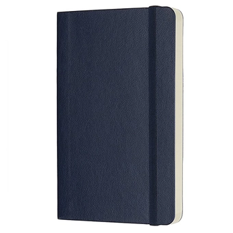  «Блокнот Moleskine Classic маленький нелинованный сапфир (QP613B20)», бренда Moleskine - фото №5 - миниатюра