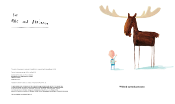 Бумажная книга «This Moose Belongs to Me», автор Оливер Джефферс - фото №5 - миниатюра