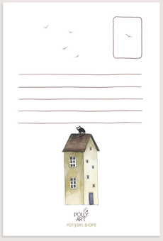  «Листівка PollyArt Дім там, де ти (PostCard-023)», бренда PollyArt - фото №2 - миниатюра