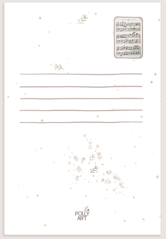«Листівка PollyArt З музикою в серці Акордеон (PostCard-000)», бренда PollyArt - фото №2 - миниатюра