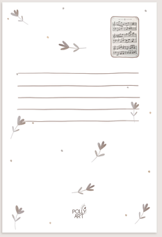 «Листівка PollyArt З музикою в серці Бубен (PostCard-010)», бренда PollyArt - фото №2 - миниатюра