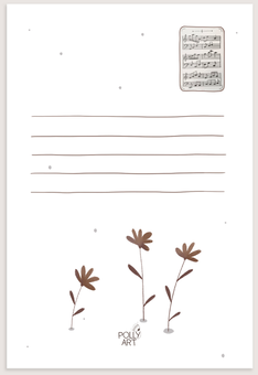 «Листівка PollyArt З музикою в серці Скрипка (PostCard-004)», бренда PollyArt - фото №2 - миниатюра