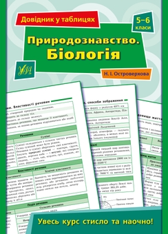 Бумажная книга «Довідник у таблицях. 5–6 класи (комплект із 4 книг)», авторов Елена Собчук, Наталья Столяревская, Наталья Островерховая, И. Таровита - фото №4 - миниатюра