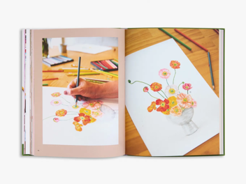 Паперова книга «Art Class: Flowers and Foliage: Creating Contemporary Botanical Art», автор Сара Хенкінсон - фото №5 - мініатюра