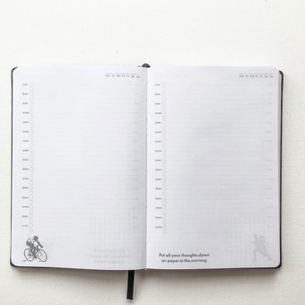 «Блокнот LifeFLUX Notebook Active My perfect day Черный (LFNBELBL013)», бренда LifeFLUX - фото №6 - миниатюра