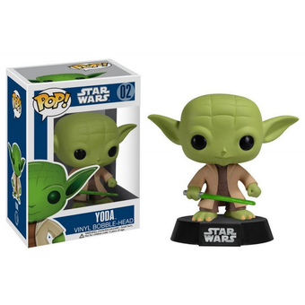  «Колекційна фігурка Funko Pop! Star Wars Yoda (2322)», бренду Funko Pop - фото №2 - мініатюра