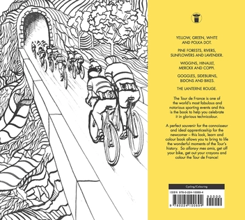 Бумажная книга «Colouring the Tour de France», автор Уильям Фотерингем - фото №2 - миниатюра