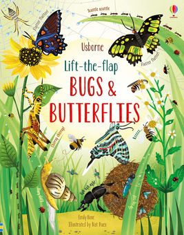Бумажная «Lift-the-Flap. Bugs and Butterflies», автора Эмили Боун– фото №1