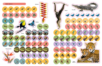 Паперова книга «Jungle Ultimate Sticker Book» - фото №6 - мініатюра
