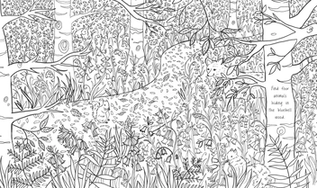 Бумажная книга «Kew A Year in the Garden Colouring Book» - фото №5 - миниатюра