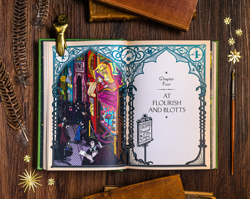 Бумажная книга «Harry Potter and the Chamber of Secrets (MinaLima Edition)», автор Джоан Роулинг - фото №5 - миниатюра