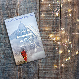Бумажная книга «From a Mountain In Tibet», автор Еше Лосал - фото №4 - миниатюра