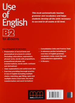 Паперова книга «Use of English for B2. Student's Book», автор Є. Мутстоу - фото №2 - мініатюра