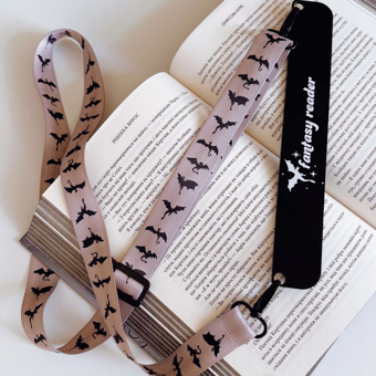 «Закладка з ремінцем «Fantasy reader beige»», бренда BOOK BUDDY - фото №3 - миниатюра