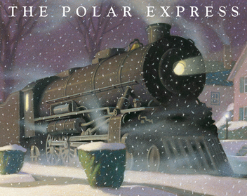 Бумажная книга «The Polar Express», автор Крис ван Оллсбург - фото №1 - миниатюра