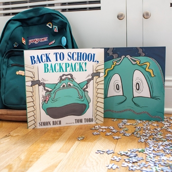 Бумажная книга «Back to School, Backpack!», автор Саймон Рич - фото №3 - миниатюра