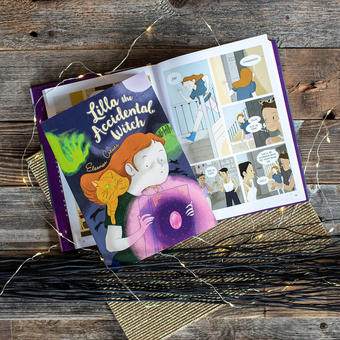 Бумажная книга «Lilla the Accidental Witch», автор Элеонора Круз - фото №2 - миниатюра