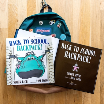 Бумажная книга «Back to School, Backpack!», автор Саймон Рич - фото №7 - миниатюра