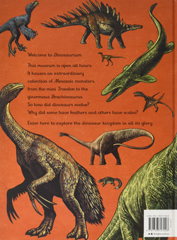 Паперова книга «Dinosaurium», автор Лілі Мюррей - фото №2 - мініатюра