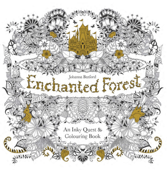 Бумажная книга «Enchanted Forest. An Inky Quest and Colouring Book», автор Джоанна Басфорд - фото №1 - миниатюра