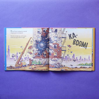 Паперова книга «Construction Site Mission: Demolition! », автор Шеррі Даскі Рінкер - фото №4 - мініатюра