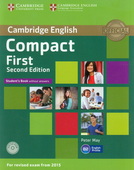 Паперова книга «Compact First Student's Book without Answers (+CD)», автор Пітер Мей - фото №1 - мініатюра