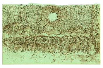 Бумажная книга «Vincent van Gogh. The Lost Arles Sketchbook», автор Богомила Уэлш-Овчаров - фото №6 - миниатюра