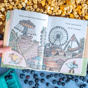 Паперова книга «Cornbread & Poppy at the Carnival», автор Метью Корделл - фото №7 - мініатюра