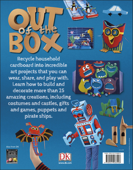 Бумажная книга «Out of the Box: 25 Incredible Craft Projects You Can Make From Cardboard», автор Джемма Уэдинг - фото №2 - миниатюра