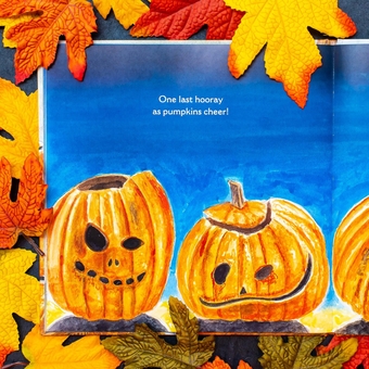 Паперова книга «The Great Zombie Pumpkin Parade!», автор Роберт Берлі - фото №2 - мініатюра