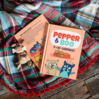 Бумажная книга «Pepper & Boo. A Cat Surprise!», автор Чариз Мерикль Харпер - фото №5 - миниатюра